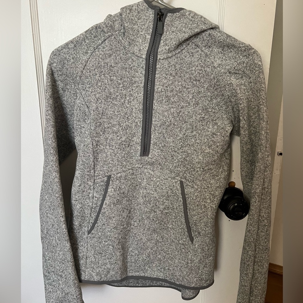 Lululemon Quarter Zip with hood